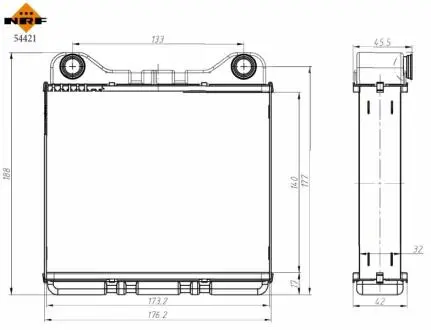 Автозапчасть NRF 54421