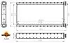 Радіатор пічки LAND ROVER DISCOVERY SPORT, DISCOVERY V, RANGE ROVER IV, RANGE ROVER SPORT II 2.0-5.0 08.12- NRF 54439 (фото 1)