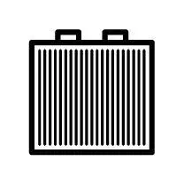 Радіатор пічки VW Golf/Jetta 09-/Skoda Yeti 09-17 NRF 54491