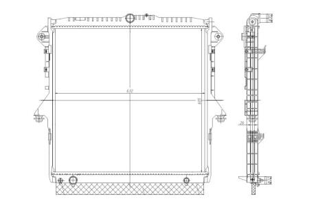 Автозапчасть NRF 560001