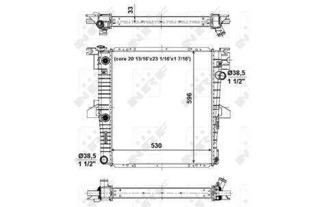 Автозапчасть NRF 56034