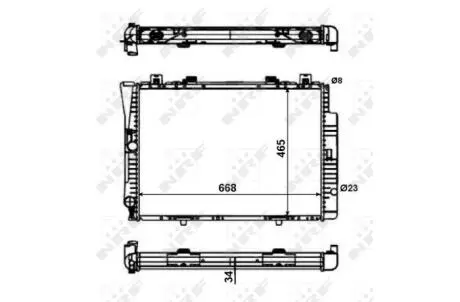 Автозапчасть NRF 56142