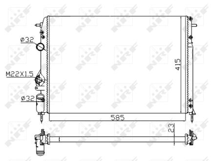 Автозапчасть NRF 58175A