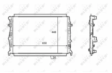 Автозапчасть NRF 58398