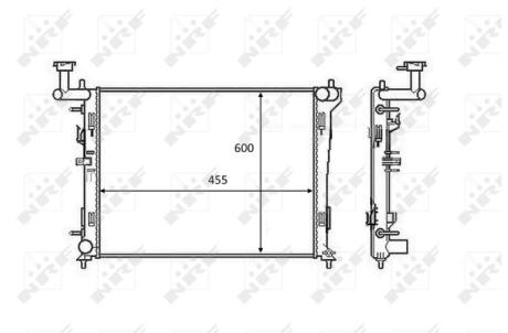 Автозапчасть NRF 58462