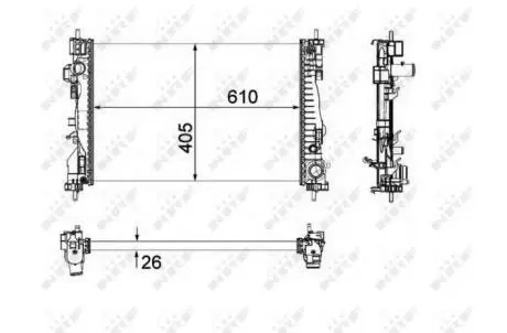 Автозапчасть NRF 58492