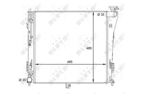Автозапчасть NRF 59087