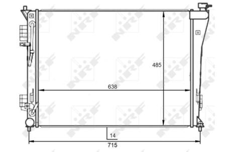 Автозапчасть NRF 59097