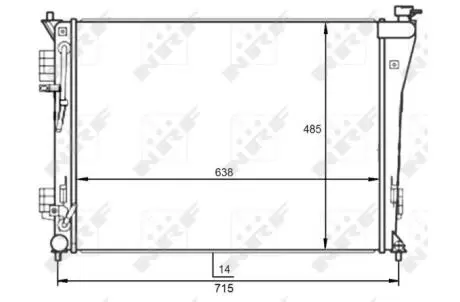 Автозапчасть NRF 59097