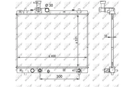 Автозапчасть NRF 59208