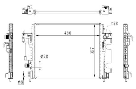 Автозапчасть NRF 59274