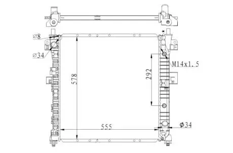 Автозапчасть NRF 59342