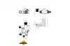 Термостат Opel Astra G/Vectra B/C 1.8i/1.8 16V 95- (92°С) NRF 725022 (фото 2)