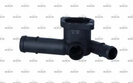 Фланець охолоджуючої рідини AUDI A3, SEAT CORDOBA, IBIZA III, LEON, TOLEDO II, SKODA FABIA I, OCTAVIA I, VW BORA, BORA I, GOLF IV, MULTIVAN T5, POLO, POLO III CLASSIC 1.6-2.0CNG 12.95-08.15 NRF 775027