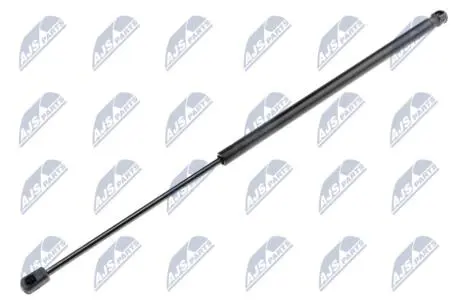 АМОРТИЗАТОР (ГАЗОВА ПРУЖИНА) | L=622MM, F=580N CITROEN BERLINGO II, PEUGEOT PARTNER 08- /STAЈA ЗАД SZYBA/ NTY AECT020