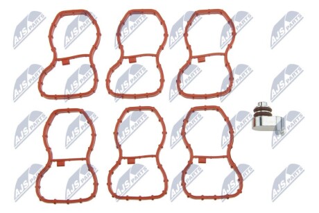 ПРОКЛАДКА ВПУСКНОГО КОЛЕКТОРУ | BMW 3 F30/F31 330D/335D 2012-,5 F10/F11 530D/535D/M550D 2010-,5 GT F07 535D 2012-,X3 F25 30D/35D 2011-,X4 F26 30D/35D 2014-,X5 F15 25D/30D/40D/M50D 2013- NTY BKSBM023