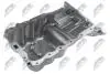 МАСЛЯНИЙ ПІДДОН | OPEL ASTRA G 1.2 16V, 1.4 16V 98-05, CORSA C 1.2 16, 1.4 16V 00-, MERIVA A 1.4 16V 04- NTY BMOPL000 (фото 1)