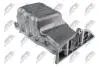 МАСЛЯНИЙ ПІДДОН | OPEL ASTRA G 1.2 16V, 1.4 16V 98-05, CORSA C 1.2 16, 1.4 16V 00-, MERIVA A 1.4 16V 04- NTY BMOPL000 (фото 2)