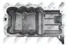МАСЛЯНИЙ ПІДДОН | OPEL ASTRA G 1.2 16V, 1.4 16V 98-05, CORSA C 1.2 16, 1.4 16V 00-, MERIVA A 1.4 16V 04- NTY BMOPL000 (фото 3)
