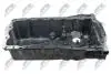 МАСЛЯНИЙ ПІДДОН | VW GOLF IV 1.8T 97-05, AUDI A3 1.8T -03, TT 1.8T -06, SKODA OCTAVIA 1.8T -10, SEAT LEON 1.8T -06 /Z OTWOREM NA CZUJNIK POZIOMU OLEJU/ NTY BMOVW003 (фото 2)