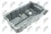 МАСЛЯНИЙ ПІДДОН | VW GOLF V 1.9TDI, 2.0TDI 04-, TOURAN 1.9TDI, 2.0TDI 04-, AUDI A3 1.9TDI, 2.0TDI 03-, SKODA OCTAVIA 1.9TDI, 2.0TDI 04-, SUPERB 1.9TDI, 2.0TDI, SEAT LEON 1.9TDI, 2.0TDI 05- /Z OTWOREM NA CZUJNIK POZIOMU OLEJU/ NTY BMOVW006 (фото 1)