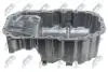 МАСЛЯНИЙ ПІДДОН | VW GOLF V 1.4FSI, 1.6FSI 04-, PASSAT 1.6FSI 05-, POLO 1.4FSI, 1.6FSI 02-, AUDI A3 1.6FSI 03-07, SKODA OCTAVIA 1.6FSI 04-08 /Z OTWOREM NA CZUJNIK OLEJU/ NTY BMOVW009 (фото 2)