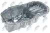 МАСЛЯНИЙ ПІДДОН | VW GOLF V/VI 1.4TSI 05-, PASSAT 1.4TSI 07-, AUDI A3 1.4TFSI 07-, SKODA FABIA 1.4TSI 10-, OCTAVIA 1.4TSI 08-, SEAT IBIZA 1.4TSI 09- NTY BMOVW010 (фото 1)