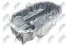 МАСЛЯНИЙ ПІДДОН | VW GOLF IV 1.4 16V, 1.6 16V 97-05, SKODA OCTAVIA 1.4 16V 00-10 NTY BMOVW011 (фото 1)
