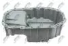 МАСЛЯНИЙ ПІДДОН | VW GOLF IV/V 1.4 16V, 1.6 16V 97-06, POLO 1.4 16V 02-09, SKODA FABIA 1.4 16V 99-08, OCTAVIA 1.4 16V 00-10, SEAT CORDOBA/IBIZA 1.4 16V 02-09 /Z OTWOREM NA CZUJNIK OLEJU/ NTY BMOVW012 (фото 2)