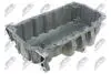 МАСЛЯНИЙ ПІДДОН | VW GOLF V/VI 1.6TDI, 1.9TDI, 2.0TDI 04-, PASSAT 1.6TDI, 1.9TDI, 2.0TDI 05-, AUDI A3 1.9TDI, 2.0TDI 03-, SKODA FABIA 1.6TDI, 1.9TDI 10-, OCTAVIA 1.6TDI, 1.9TDI, 2.0TDI 10- /Z OTWOREM NA CZUJNIK OLEJU/ NTY BMOVW013 (фото 1)