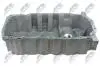 МАСЛЯНИЙ ПІДДОН | VW GOLF V/VI 1.6TDI, 1.9TDI, 2.0TDI 04-, PASSAT 1.6TDI, 1.9TDI, 2.0TDI 05-, AUDI A3 1.9TDI, 2.0TDI 03-, SKODA FABIA 1.6TDI, 1.9TDI 10-, OCTAVIA 1.6TDI, 1.9TDI, 2.0TDI 10- /Z OTWOREM NA CZUJNIK OLEJU/ NTY BMOVW013 (фото 2)