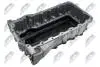 МАСЛЯНИЙ ПІДДОН | VW BEETLE 2.0 98-10, SEAT CORDOBA/IBIZA 2.0 02-09 /БЕЗ ДАТчИКА POZIOMU OLEJU/ NTY BMOVW043 (фото 1)