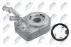 РАДІАТОР МАСЛЯНИЙ | ALFA ROMEO 147 1.9JTD 2001-,156 1.9JTD 2001-,FIAT BRAVO 1.9JTD 2007-,STILO 1.9JTD 2001- NTY CCLAR000 (фото 1)