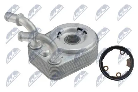РАДІАТОР МАСЛЯНИЙ | ALFA ROMEO 147 1.9JTD 2001-,156 1.9JTD 2001-,FIAT BRAVO 1.9JTD 2007-,STILO 1.9JTD 2001- NTY CCLAR000