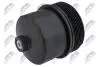 КРИШКА КОРПУСУ МАСЛЯНОГО ФІЛЬТРУ | BMW 5 E60/E61 4.0/4.4/4.8 03-09, BMW X5 E53 4.4/4.8 03-06, X5 E70 4.8 06-08, BMW 6 E63/E64 4.4/4.8 03-10, BWM 7 E65 3.6/4.0/4.4/4.8/6.0 01-08 NTY CCLBM047 (фото 1)