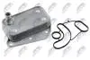 РАДІАТОР МАСЛЯНИЙ | CHRYSLER PT-CRUISER 2.2CRD 2002-,JEEP GRAND CHEROKEE 2.7CRD 2001-,MERCEDES KLASA C W203 C200CDI,C220CDI,C270CDI 2000-,KLASA C W204 C200CDI,C220CDI 2007- NTY CCLCH002 (фото 1)