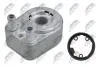 РАДІАТОР МАСЛЯНИЙ | CHRYSLER VOYAGER 2.5CRD 2000-,2.8CRD 2004-,JEEP CHEROKEE 2.5CRD,2.8CRD 2001- NTY CCLCH003 (фото 1)