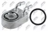 РАДІАТОР МАСЛЯНИЙ | CHRYSLER SEBRING 2.0 2007-,DODGE CALIBER 1.8,2.0 2006-,JOURNEY 2.4 2009-,JEEP COMPASS 2.4 2006- NTY CCLCH004 (фото 1)
