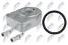 РАДІАТОР МАСЛЯНИЙ | CHRYSLER SEBRING 2.0 2007-,DODGE CALIBER 1.8,2.0 2006-,JOURNEY 2.4 2009-,JEEP COMPASS 2.4 2006- NTY CCLCH004 (фото 2)