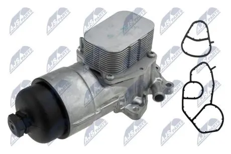 РАДІАТОР МАСЛЯНИЙ | CITROEN C4 1.6HDI 2004-,FORD FOCUS II 1.6TDCI 2005-,MAZDA 3 1.6D 2004-,PEUGEOT 307 1.6HDI 2005-,308 1.6HDI 2009- NTY CCLCT004