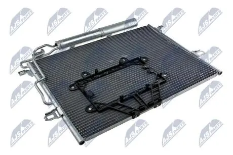 РАДІАТОР КОНДИЦІОНЕРУ | CLS-CLASS W 219 (04-) CLS 320 CDI, E-CLASS W 211 (02-) E 280 CDI (W/I DRYER, W/I PLASTIC FRAME) NTY CCSME034