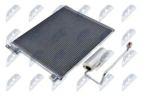 Радиатор кондиционера | SIGNUM (02-) 2.8 TURBO, VECTRA C (02-) 2.8 I TURBO, 9-3 (YS3F) (02-) 1.9 TID (W/I DRYER) NTY CCSPL001