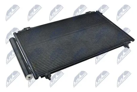 Радиатор кондиционера | COROLLA VERSO (R1#) (04-) 1.6 I 16V (W/I DRYER, FOR VEHICLES WITH MANUAL CLIMATE CONTROL) NTY CCSTY001