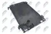 РАДІАТОР КОНДИЦІОНЕРУ | AVENSIS (T25#) (03-) 2.0 D4D, COROLLA VERSO (R1#) (04-) 2.0 D4D (W/I DRYER, MAN) NTY CCSTY027 (фото 1)
