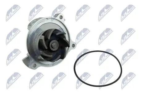 НАСОС РІДИНИ СИСТЕМИ ОХОЛОДЖЕННЯ | AUDI A6 2.5 TDI 94-97, 100 2.4 D 90-94, VW T4 2.4 D, 2.5 TDI -98 NTY CPWAU027