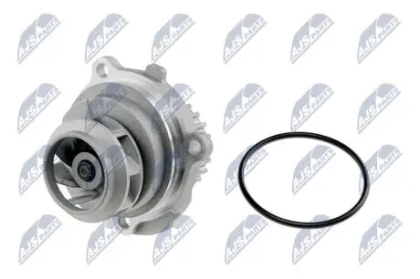 НАСОС РІДИНИ СИСТЕМИ ОХОЛОДЖЕННЯ | AUDI A3/A4 1.6, 2.0 03-, A6 1.8, 2.0 01-05, SEAT ALTEA 1.6, 2.0 FSI 04-09 NTY CPWAU038