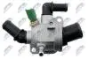 ТЕРМОСТАТ | 1.3 DIESEL OPEL ASTRA H 05-, CORSA D 06-, FIAT GRANDE PUNTO 05-, DOBLO 10-, ALFA ROMEO MITO 08-, LANCIA YPSILON 06-, MUSA 04- /С ДАТчИКОМ/ NTY CTMPL008 (фото 5)