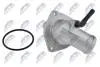 Термостат Opel Astra G/Combo/Vectra B/C/Zafira A/B 1.4 16V-1.6 16V 98- NTY CTMPL010 (фото 2)