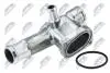 ФЛАНЕЦЬ СИСТЕМИ ОХОЛОДЖЕННЯ | ENG. 1.9TDI VW GOLF IV 97-, POLO III 96-, CADDY II 96-, BORA I 98-, SKODA OCTAVIA I 96-, AUDI A3 8L 96-, SEAT LEON 99-, TOLEDO II 99- NTY CTMVW064 (фото 1)