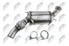 САЖОВИЙ ФІЛЬТР | BMW 1 E81/E87 116D/118D 2007-,3 E90/E91 316D/318D 2007-,X1 E84 SDRIVE 18D 2009-/MATERIAЈ:KORDIERYT-EURO 4/ NTY DPFBM010 (фото 4)